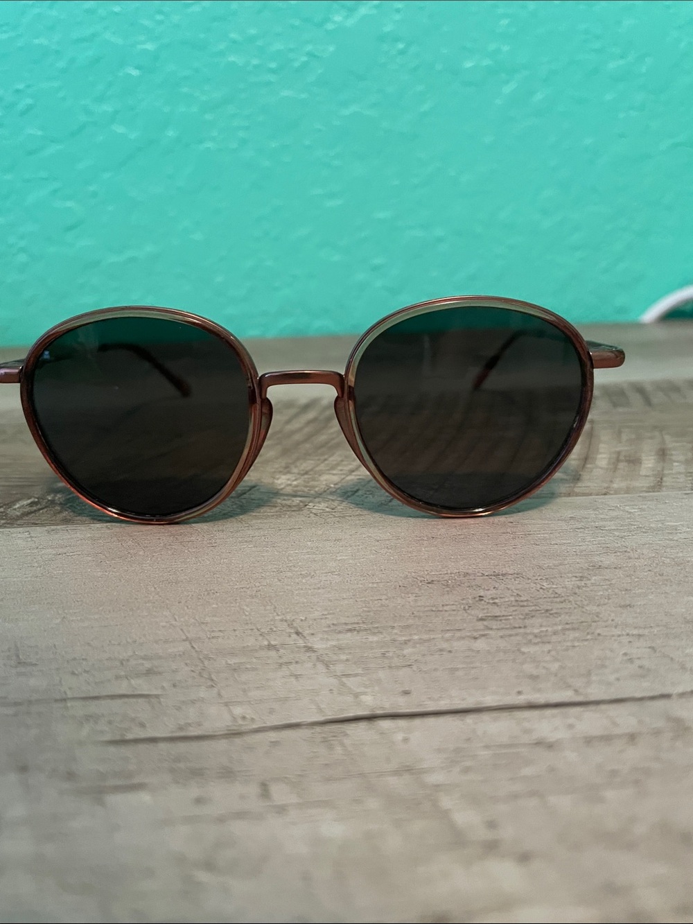 Sunski Baia Classic Round Unisex Sunglasses in Brown - Picture 2 of 13